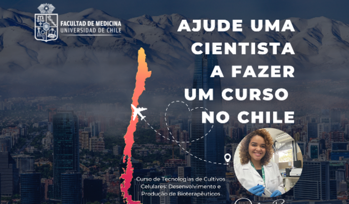 Ajude uma cientista a fazer um curso no Chile