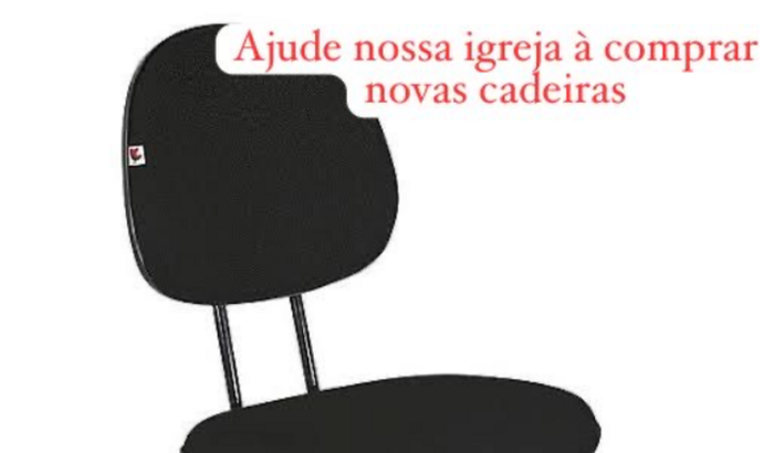 Compra de novas cadeiras para a igreja 