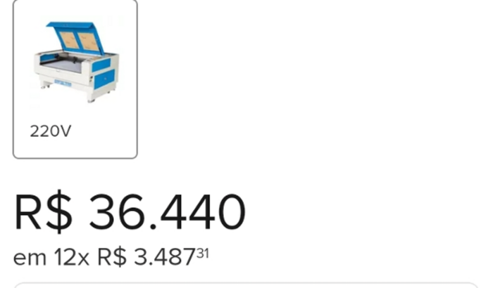 Máquina a laser router