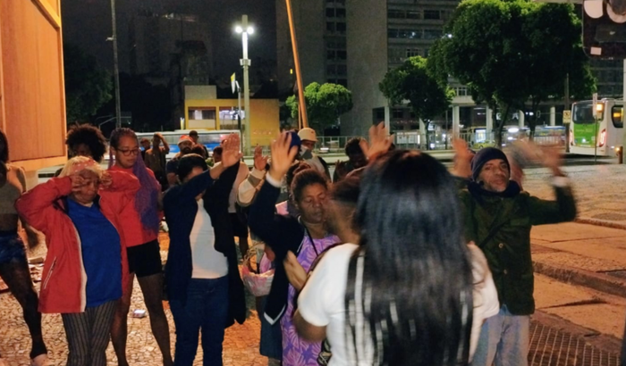 Projeto de alimentação e evangelização de moradores de rua