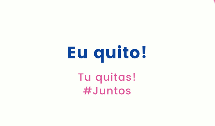 Eu quito! Tu quitas!