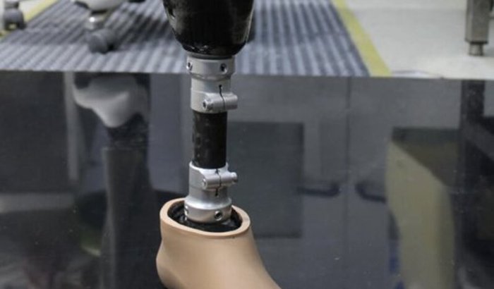 Voltar a andar,protise transtibial.