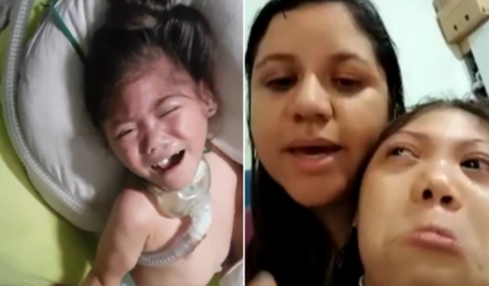 Laís de 8 anos convulsiona e grita de dor todos os dias e só cirurgia pode salvá-la