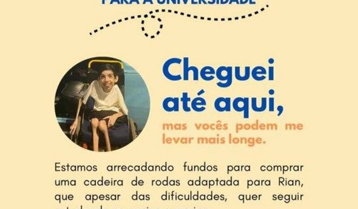 Caminhando com Rian para a Universidade