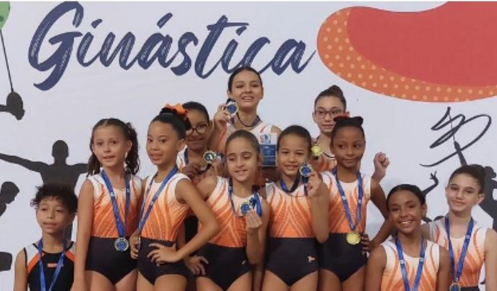 Projeto "Vire uma Estrela" na Copa Flamengo de Ginástica Artística 2024