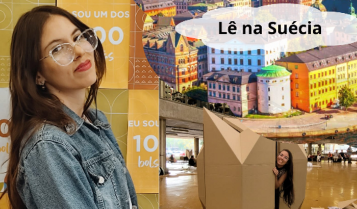 Lê na Suécia ✈