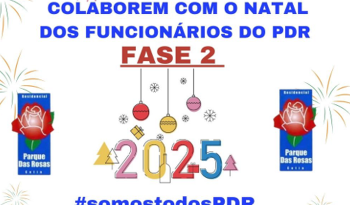 FASE 2 - NATAL DOS FUNCIONARIOS DO PDR 2024 - FASE 2