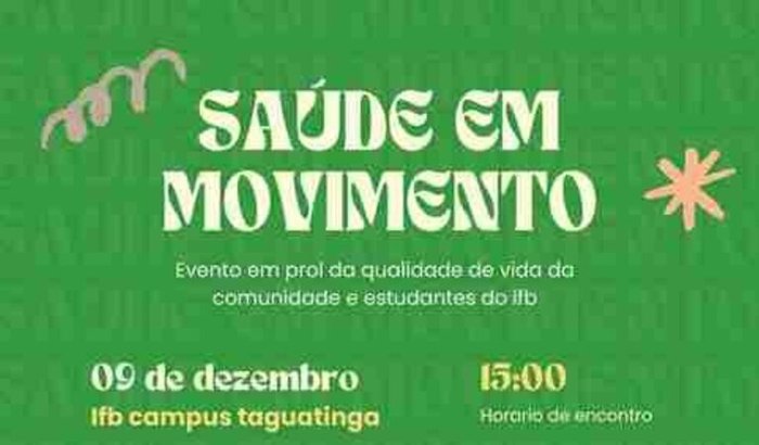 Caminhada pela Saúde IFB