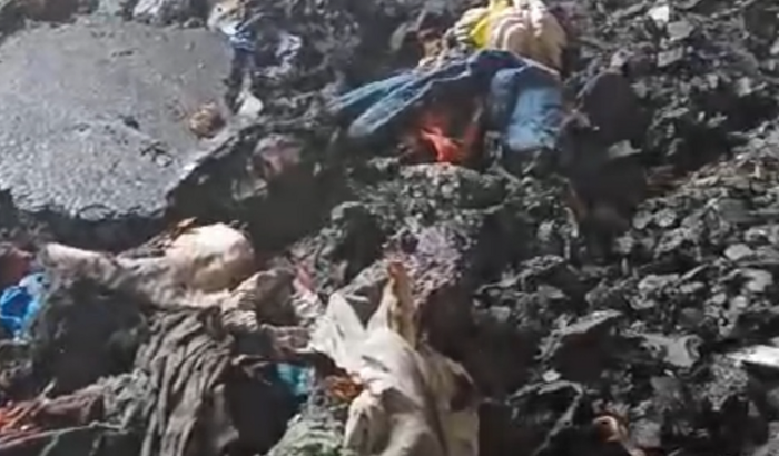 Casa pegou fogo Thais