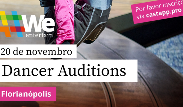 AUDIÇÃO BAILARINOS PARA AIDA CRUISES