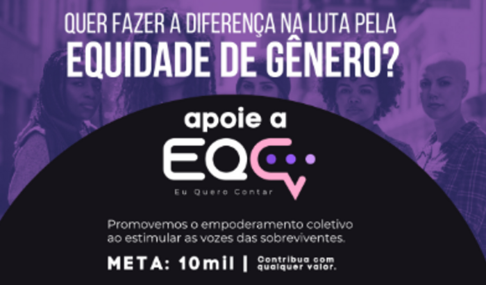 Apoie a ONG Eu Quero Contar