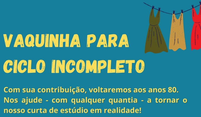 Ajude o curta universitário Ciclo Incompleto!