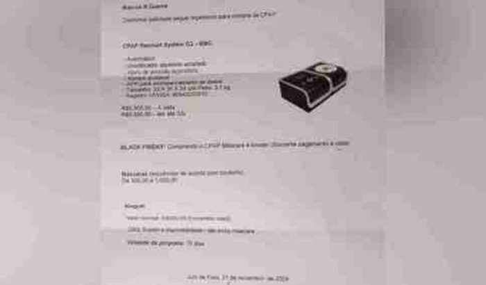 Ajuda para comprar o aparelho do meu pai 