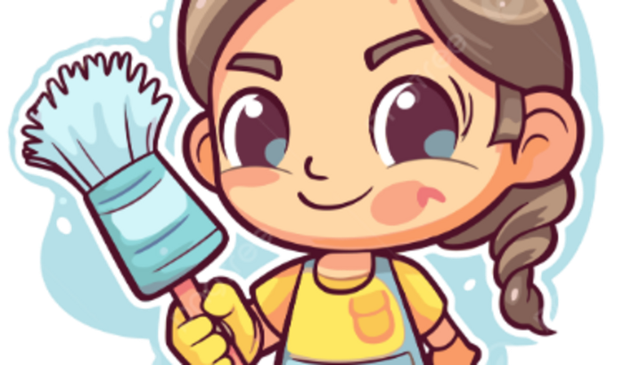 Ajudar com o salário atrasado da moça da limpeza