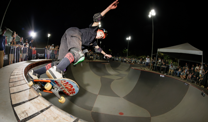 Competir o campeonato brasileiro de skate