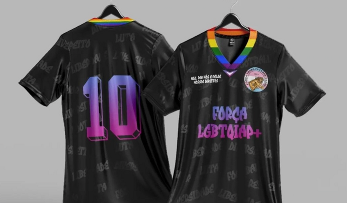 Uniforme do time força trans FC 