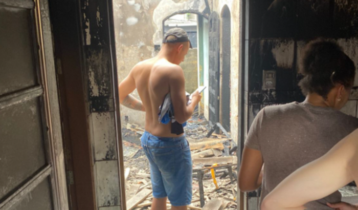 MINHA CASA PEGOU FOGO !