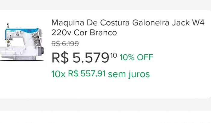 Ajuda para comprar MÁQUINA DE COSTURA INDUSTRIAL 