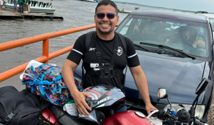 Ajude um Botafoguense que foi de Moto de Manaus para Buenos Aires retornar para casa em sua moto!