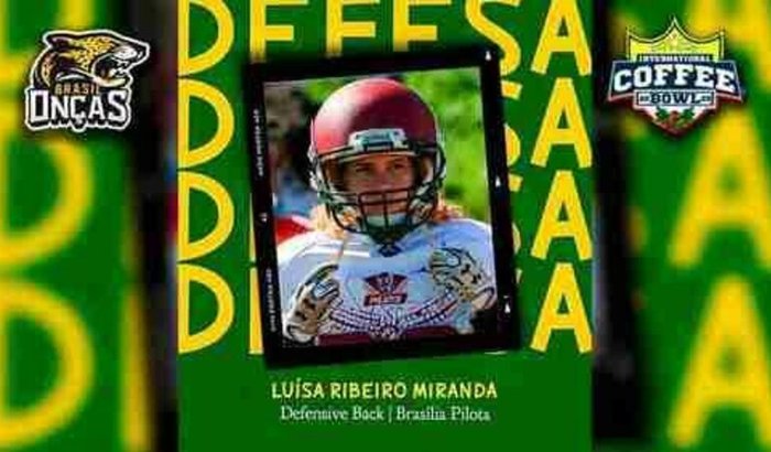 🇧🇷 Ajude a custear a ida ao Intercontinental de FA feminino 🏈