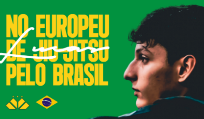 Lucas no Europeu Jiu-Jitsu