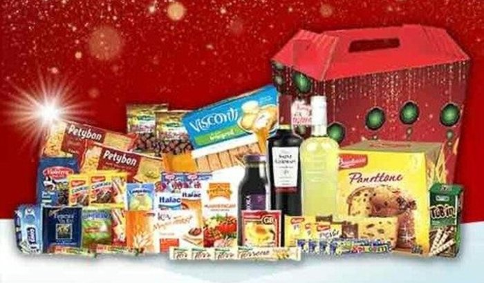 Cesta de natal para famílias carentes