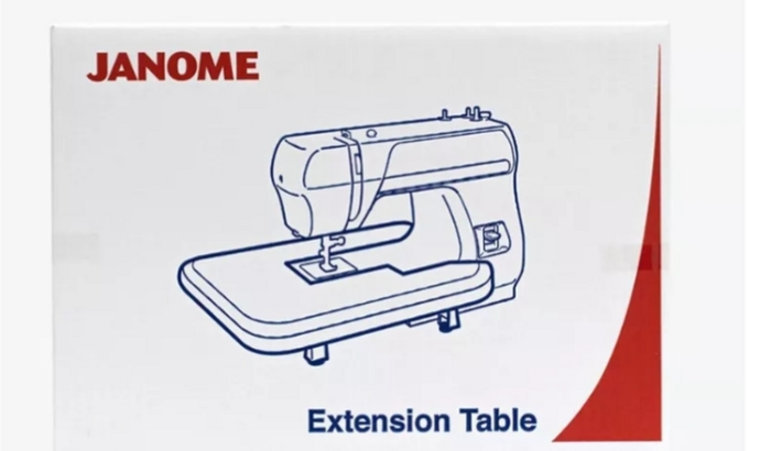 Braco extensor da máquina de costura Janome 