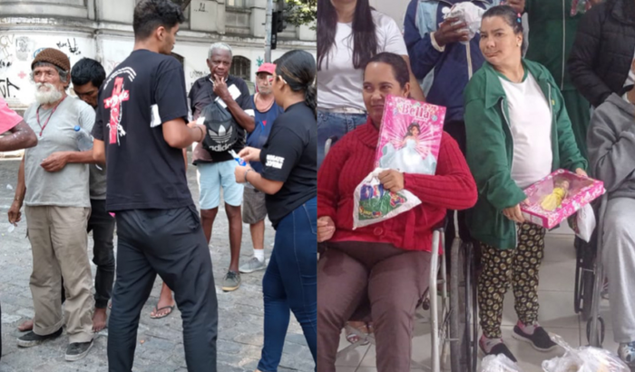 Doação de Cestas Básicas - Distribuição de almoço Fevereiro