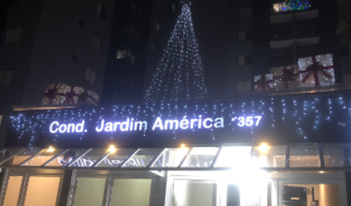 Caixinha de Natal Cond. Res. Jardim América