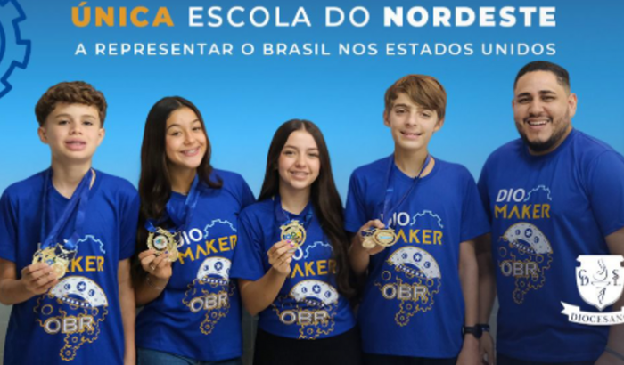 Equipe de Robótica CLAUDIÓ RUMO AO EUA