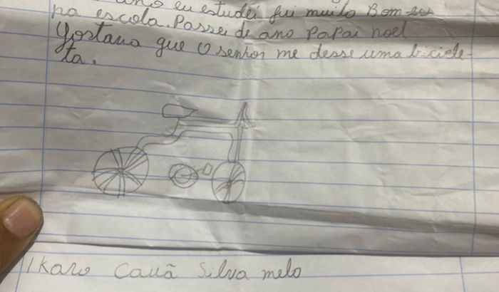 Carta de papai noel
