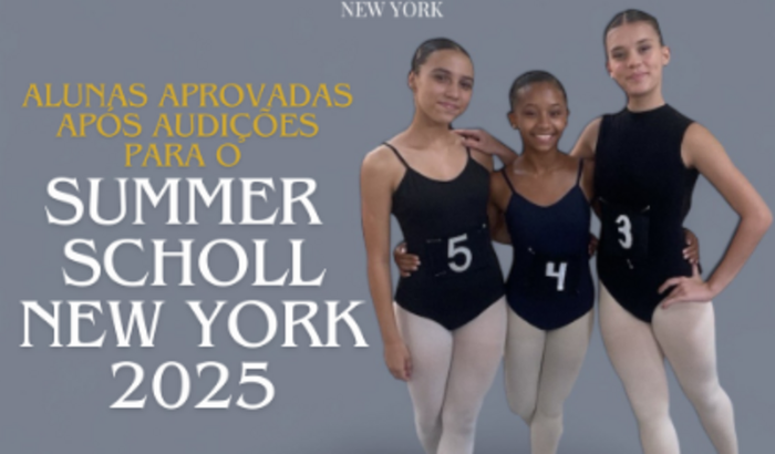 AJUDE 3 BAILARINAS A IREM AO AAB SUMMER 2025 EM NOVA IORQUE