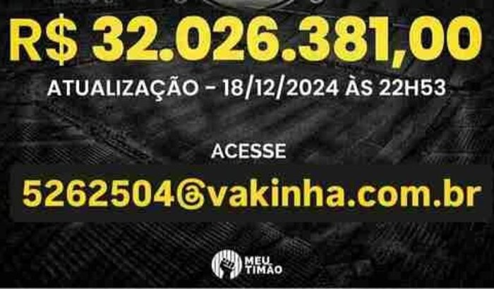 QUITAÇÃO DO NEO QUÍMICA ARENA 