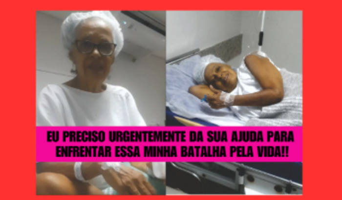 A SÔNIA PRECISA URGENTEMENTE DA NOSSA AJUDA!