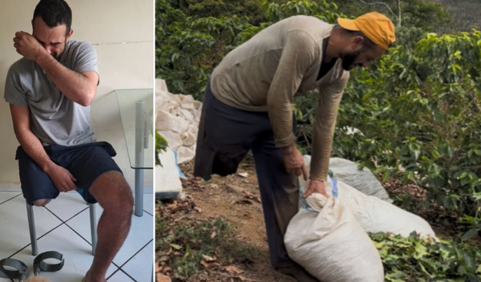 Vaquinha pra pai de família que mesmo sem uma perna trabalha em lavoura de café