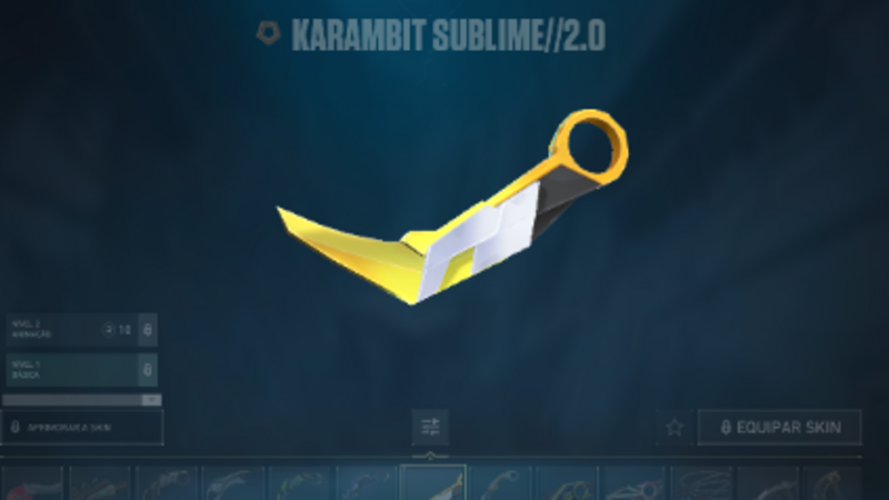 KARAMBIT SUBLIME/BANANINHA