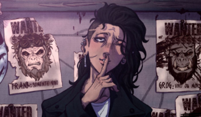 Produção do Capítulo 1 de "O Universo Além" na forma de HQ/Mangá