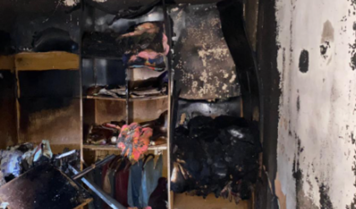 Reforma da casa incendiada