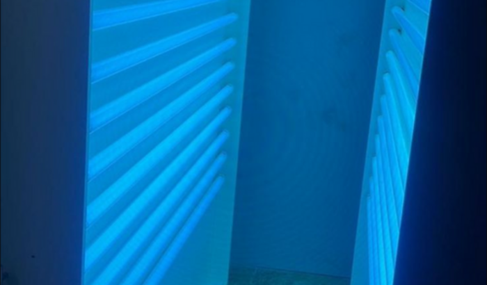 Máquina de bronzeamento 