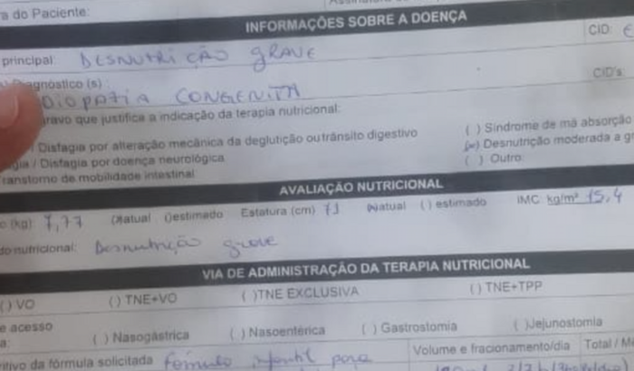AJUDA PARA COMPRAR LEITE ESPECIAL PARA UMA BEBE EM SITUAÇÃO PRECÁRIA, QUE NASCEU POR DESNUTRIÇÃO.