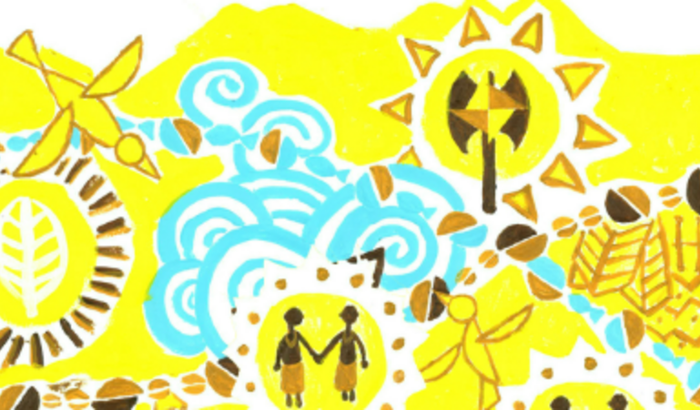 Desfile do Cortejo do Menino de Ouro