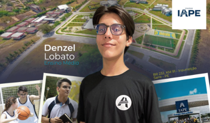 Ajuda para DENZEL Estudar no internato IAPE(Enxoval e Materiais)