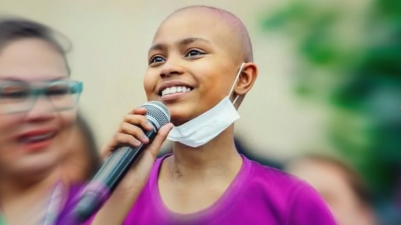 Rebeca uma luta contra câncer 