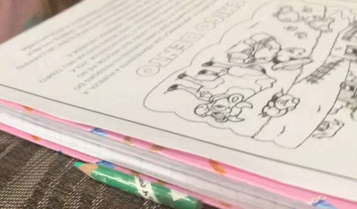 Ajude minha filha a voltar para escola!