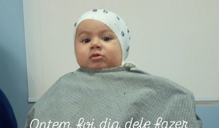 Miguel precisa de uma órtese