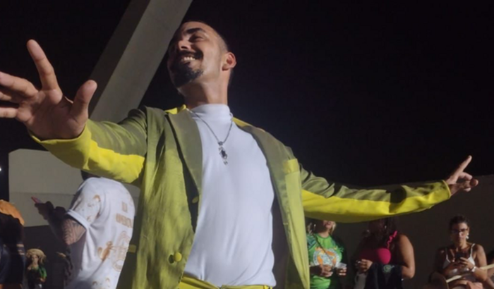 Roupa de passista ensaio técnico 