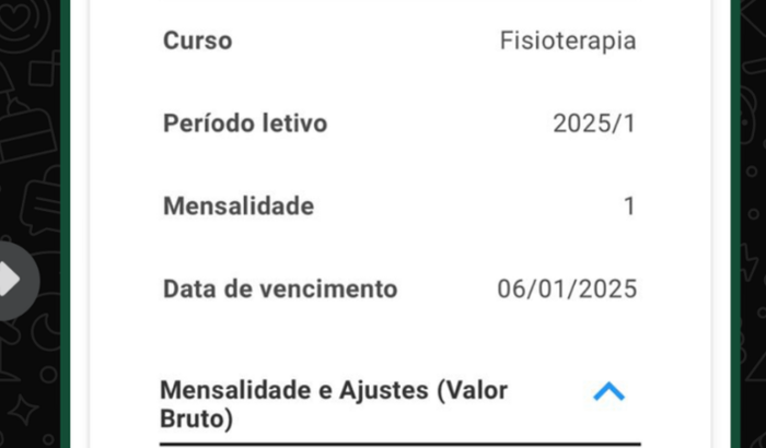 Me ajude a pagar a rematrícula da faculdade , por favor