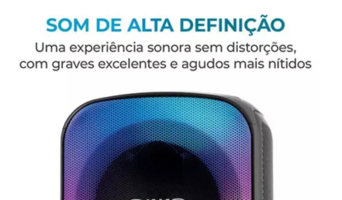 Caixa de som original para o caipirinha 