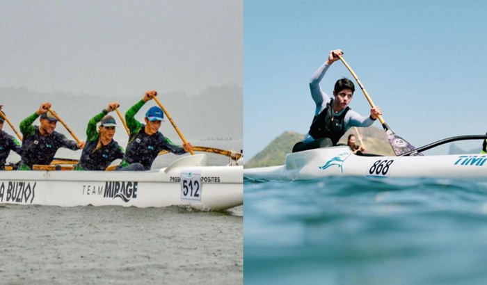 Marina no Campeonato Brasileiro de Canoa