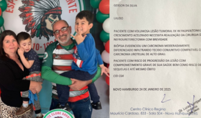 Ajude Gerson contra o câncer